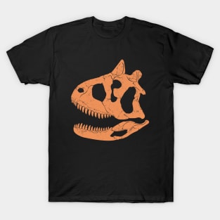 Carnotaurus fossil skull T-Shirt